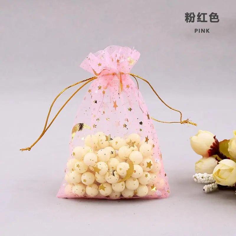 MR010 100 Pcs 3.5*4.7 Inches Moon Star Candy Bags, Ramadan Gift Bags. - Image 6