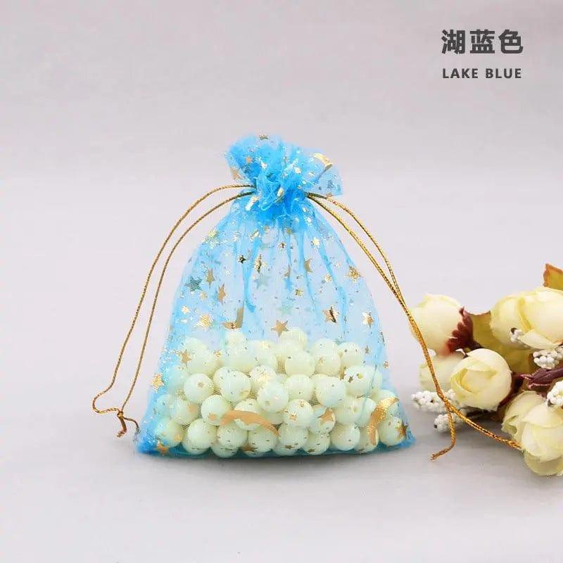 MR010 100 Pcs 3.5*4.7 Inches Moon Star Candy Bags, Ramadan Gift Bags. - Image 9