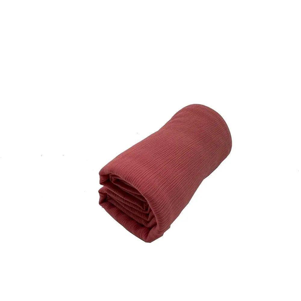 Crepe Scarf Crinkle Chiffon Hijab for Women Shawls Ripple Pleated (MH003) - Image 12