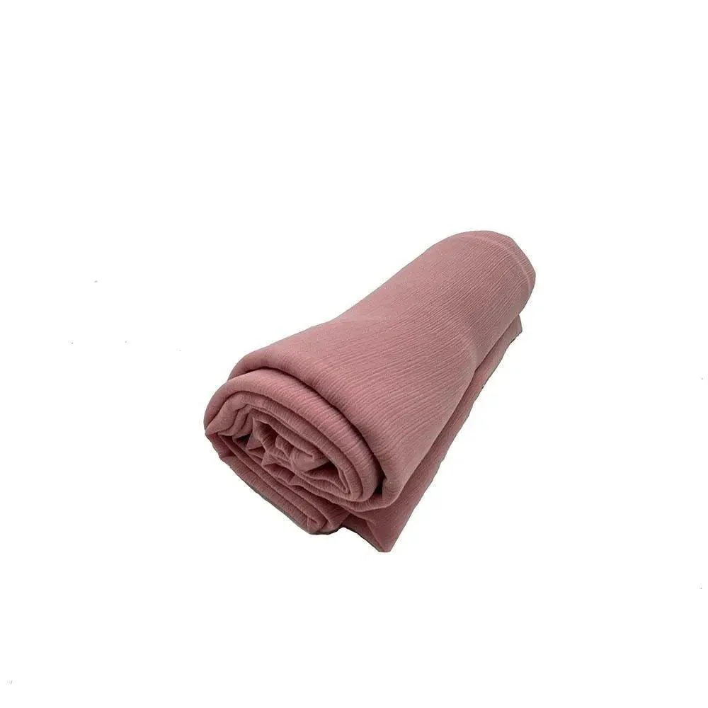 Crepe Scarf Crinkle Chiffon Hijab for Women Shawls Ripple Pleated (MH003) - Image 15