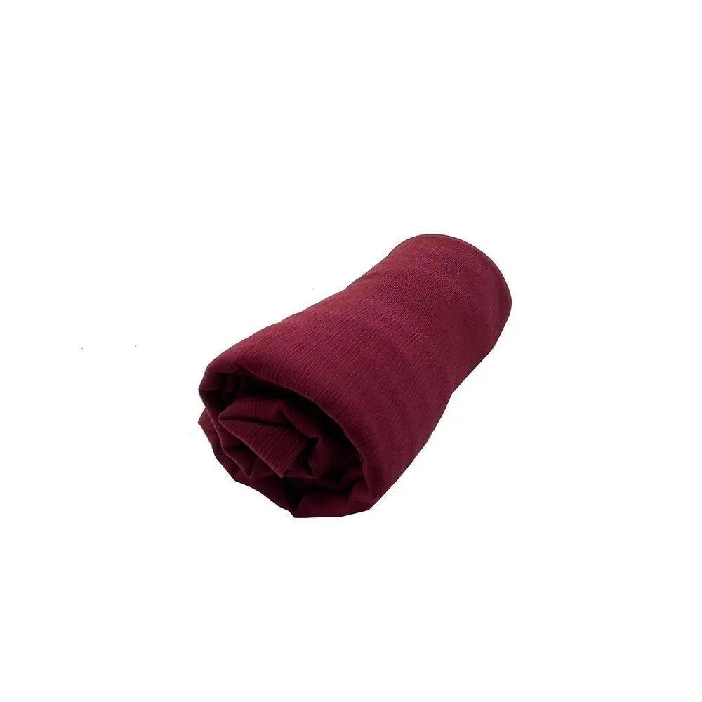 Crepe Scarf Crinkle Chiffon Hijab for Women Shawls Ripple Pleated (MH003) - Image 18