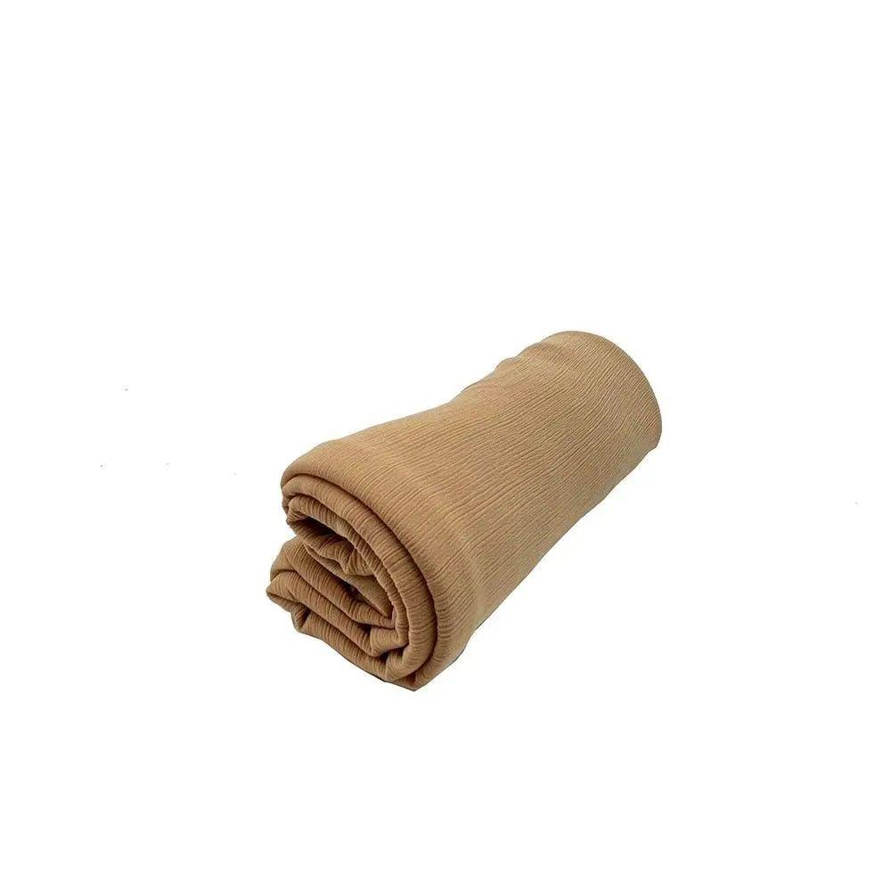 Crepe Scarf Crinkle Chiffon Hijab for Women Shawls Ripple Pleated (MH003) - Image 20