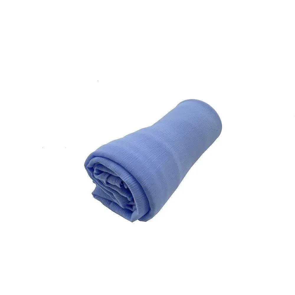 Crepe Scarf Crinkle Chiffon Hijab for Women Shawls Ripple Pleated (MH003) - Image 30