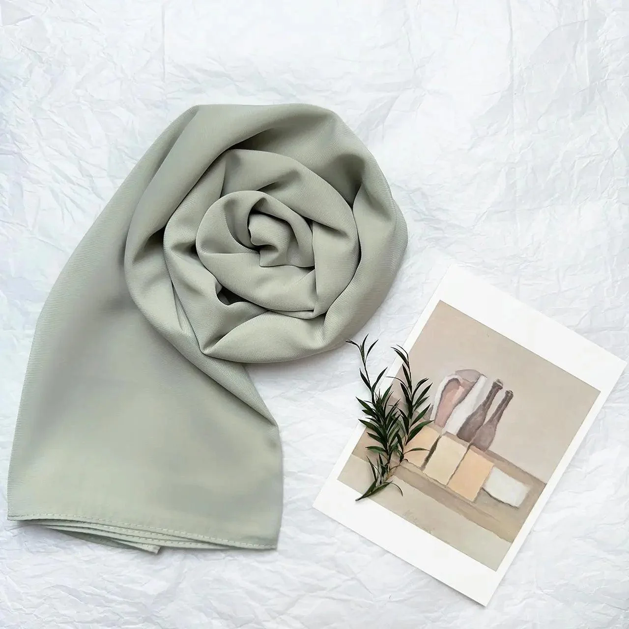 High Density Chiffon Hijab (MH005) - Image 30