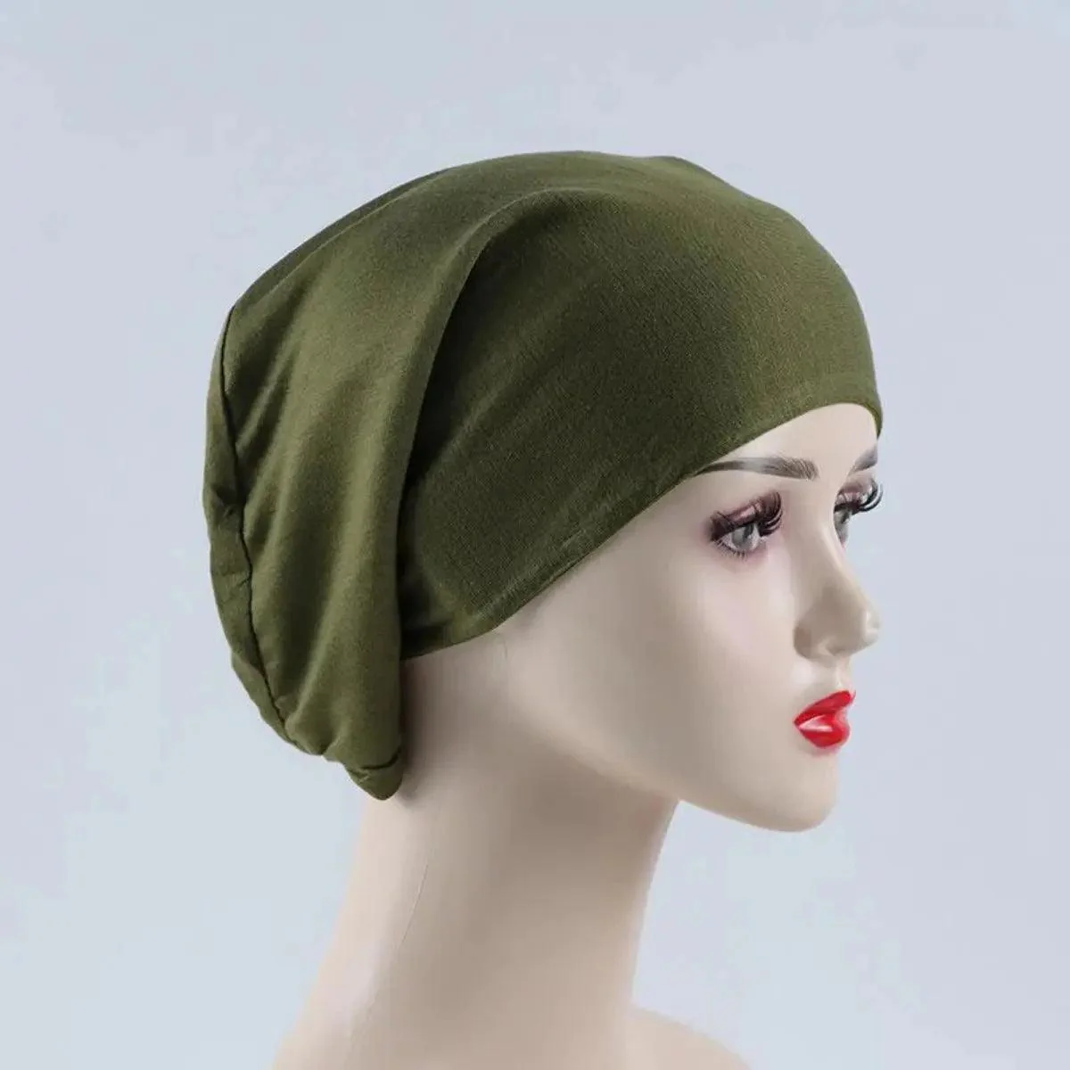 Double Layered Satin-lined Undercap (MH010) - Image 14