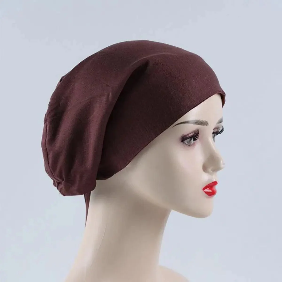 Double Layered Satin-lined Undercap (MH010) - Image 16