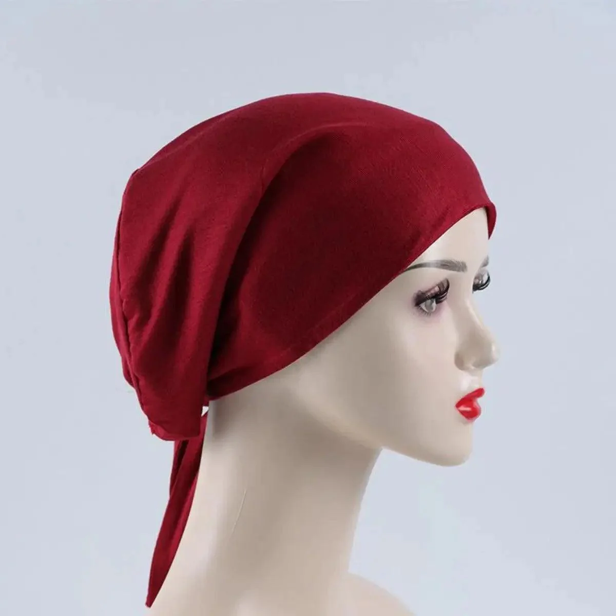 Double Layered Satin-lined Undercap (MH010) - Image 18