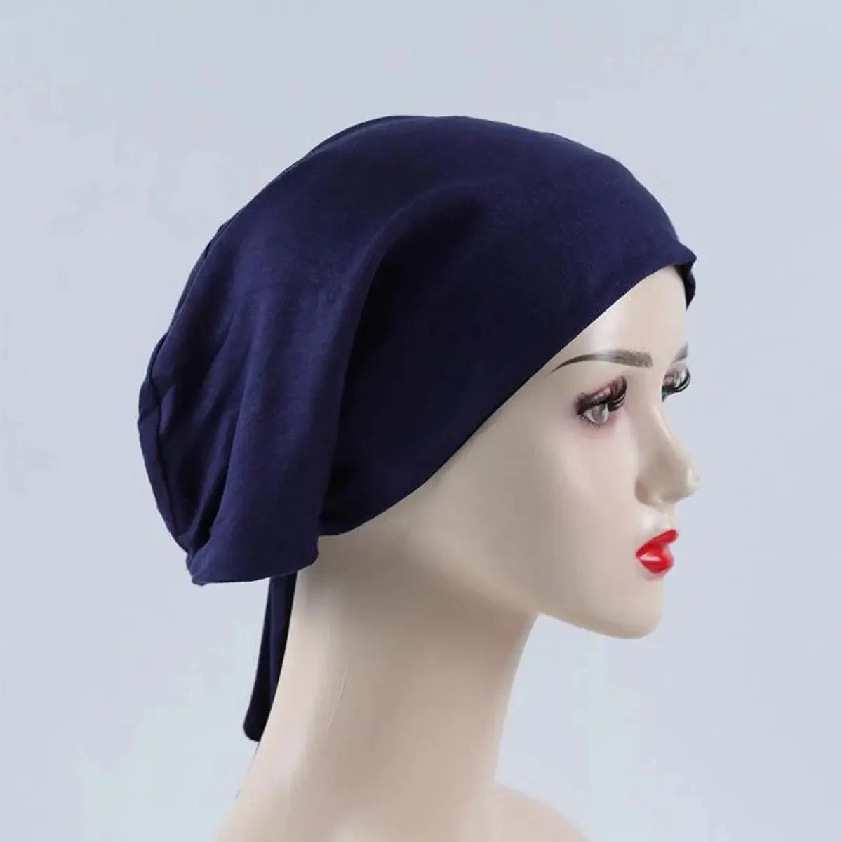 Double Layered Satin-lined Undercap (MH010) - Image 7