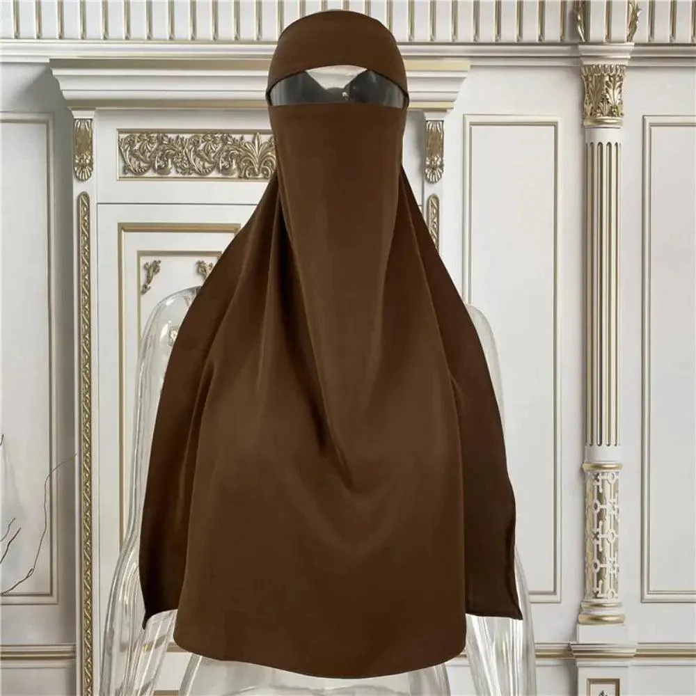 Soft Nidha Niqab 10 Shades Available (MH016) - Image 5