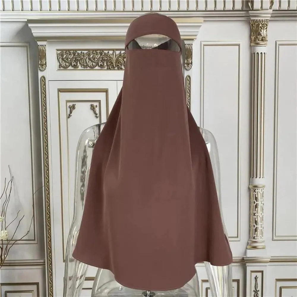 Soft Nidha Niqab 10 Shades Available (MH016) - Image 9