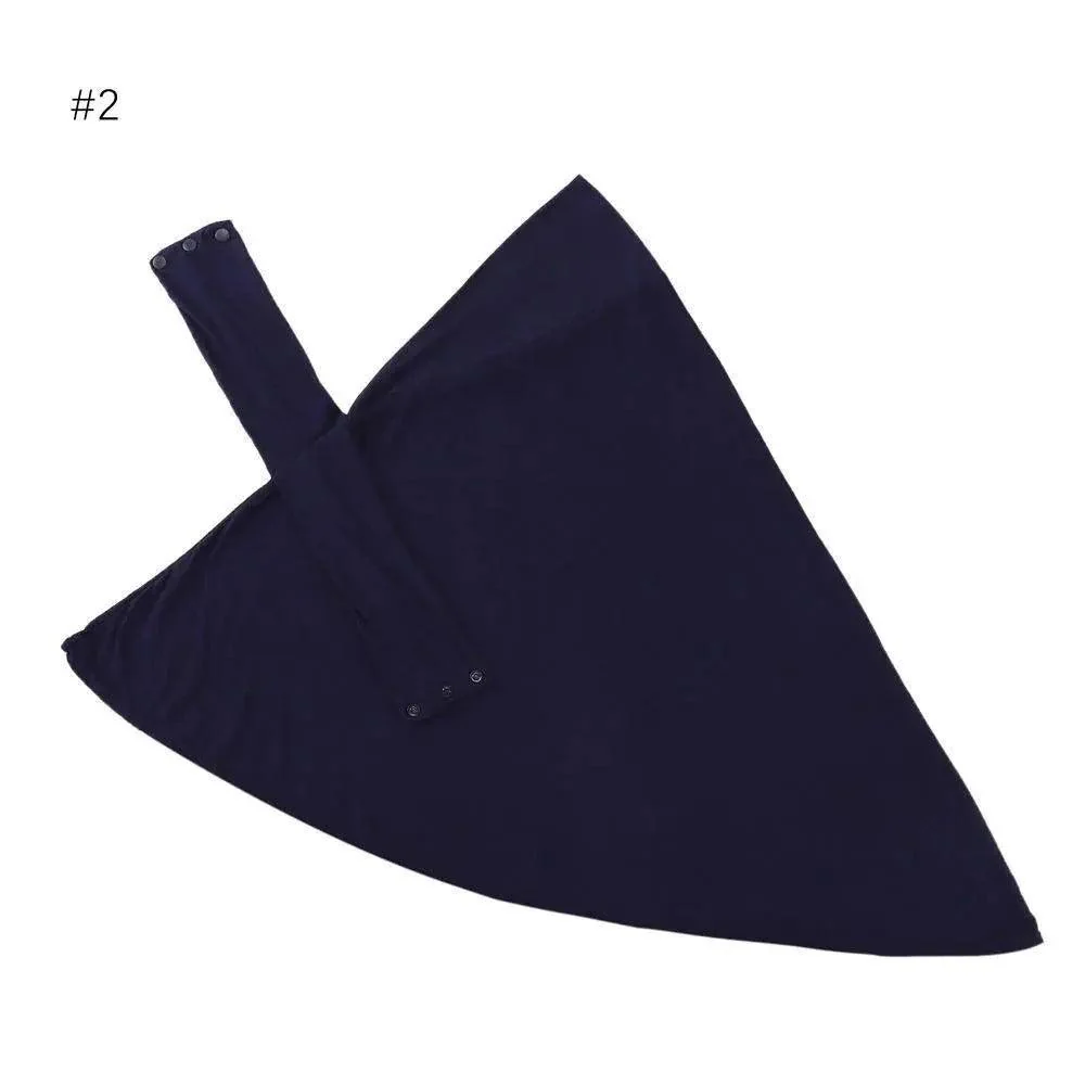 Jersey Instant Hijab Neck-covered Undercap (MH017) - Image 16