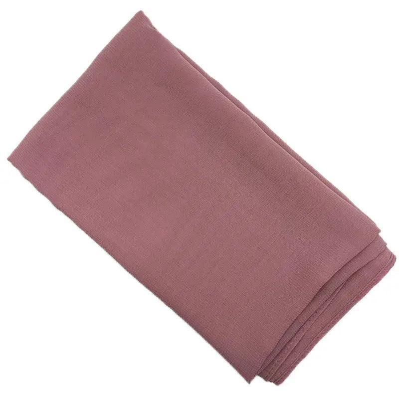 Composite Silk Chiffon Scarf  Classics Hijab (MH021) - Image 14