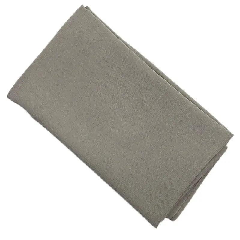 Composite Silk Chiffon Scarf  Classics Hijab (MH021) - Image 17