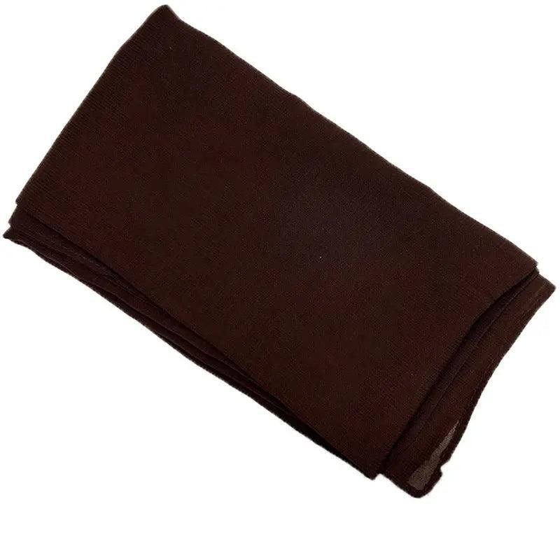 Composite Silk Chiffon Scarf  Classics Hijab (MH021) - Image 35