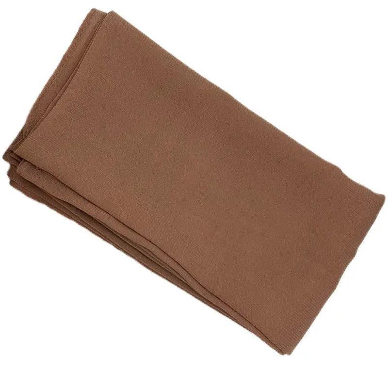 Composite Silk Chiffon Scarf  Classics Hijab (MH021) - Image 37
