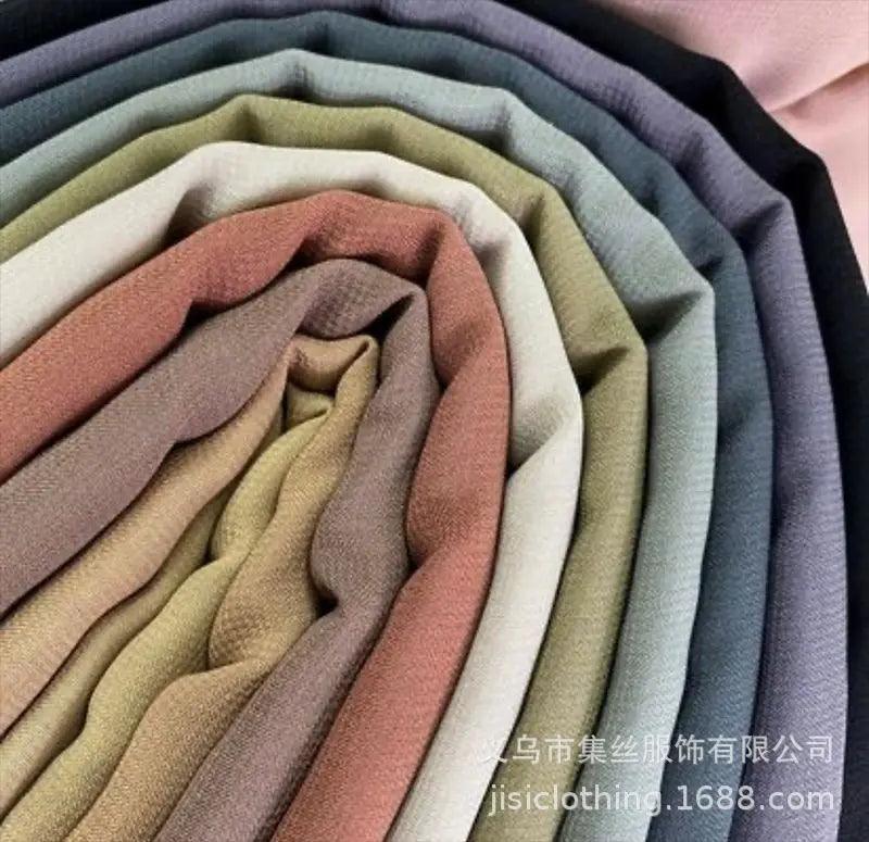 Composite Silk Chiffon Scarf  Classics Hijab (MH021) - Image 4