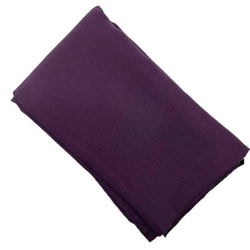 Composite Silk Chiffon Scarf  Classics Hijab (MH021) - Image 9