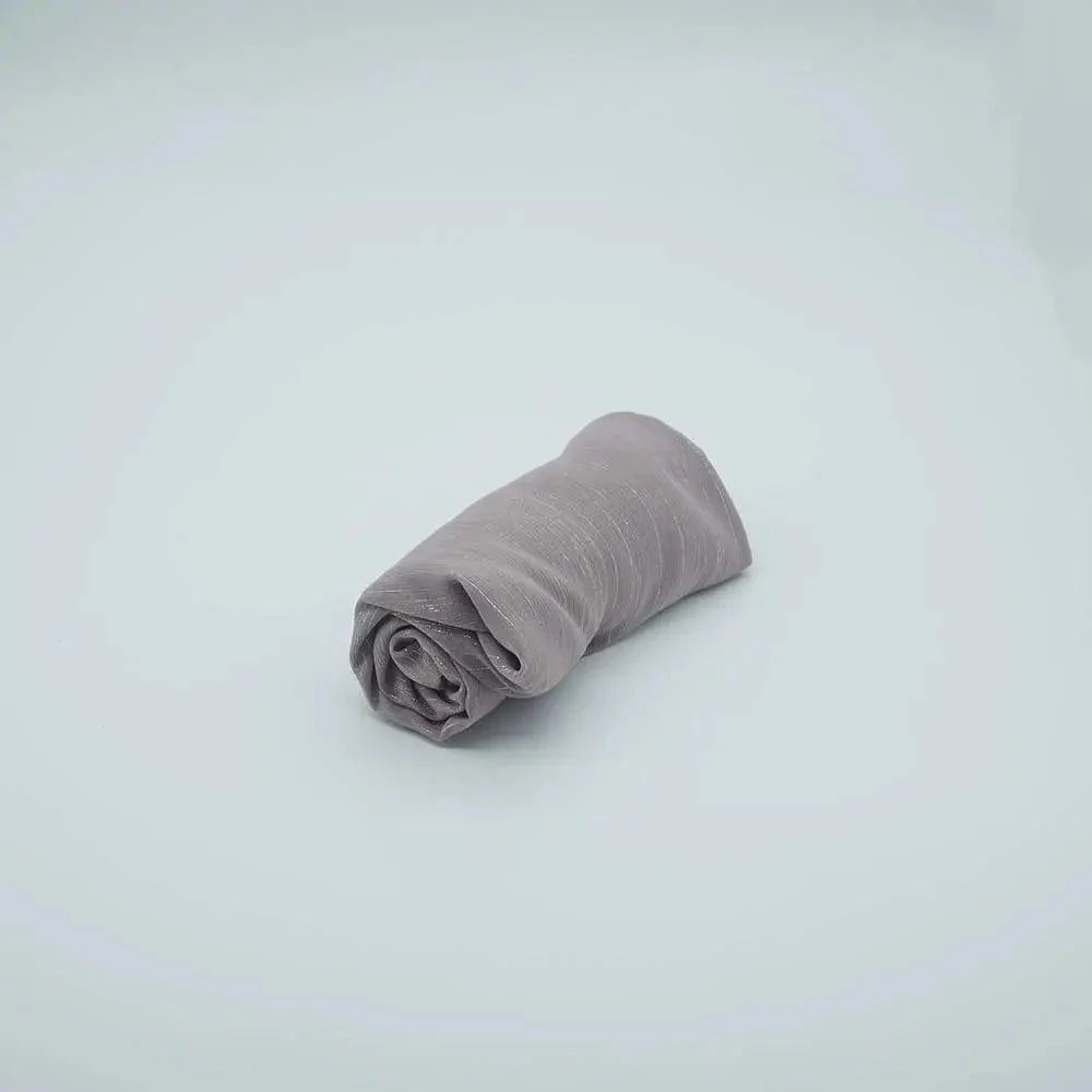 Women's hijab in Solid Color with Silver Silk Bronzing (MH022) - Image 14