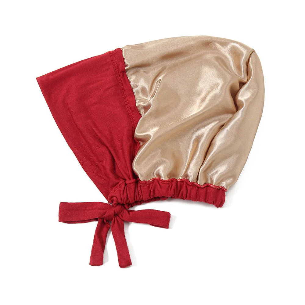 Lightweight Double Layered Satin-lined Undercap for Hijab - Comfortable and Breathable (MH023) - Image 13