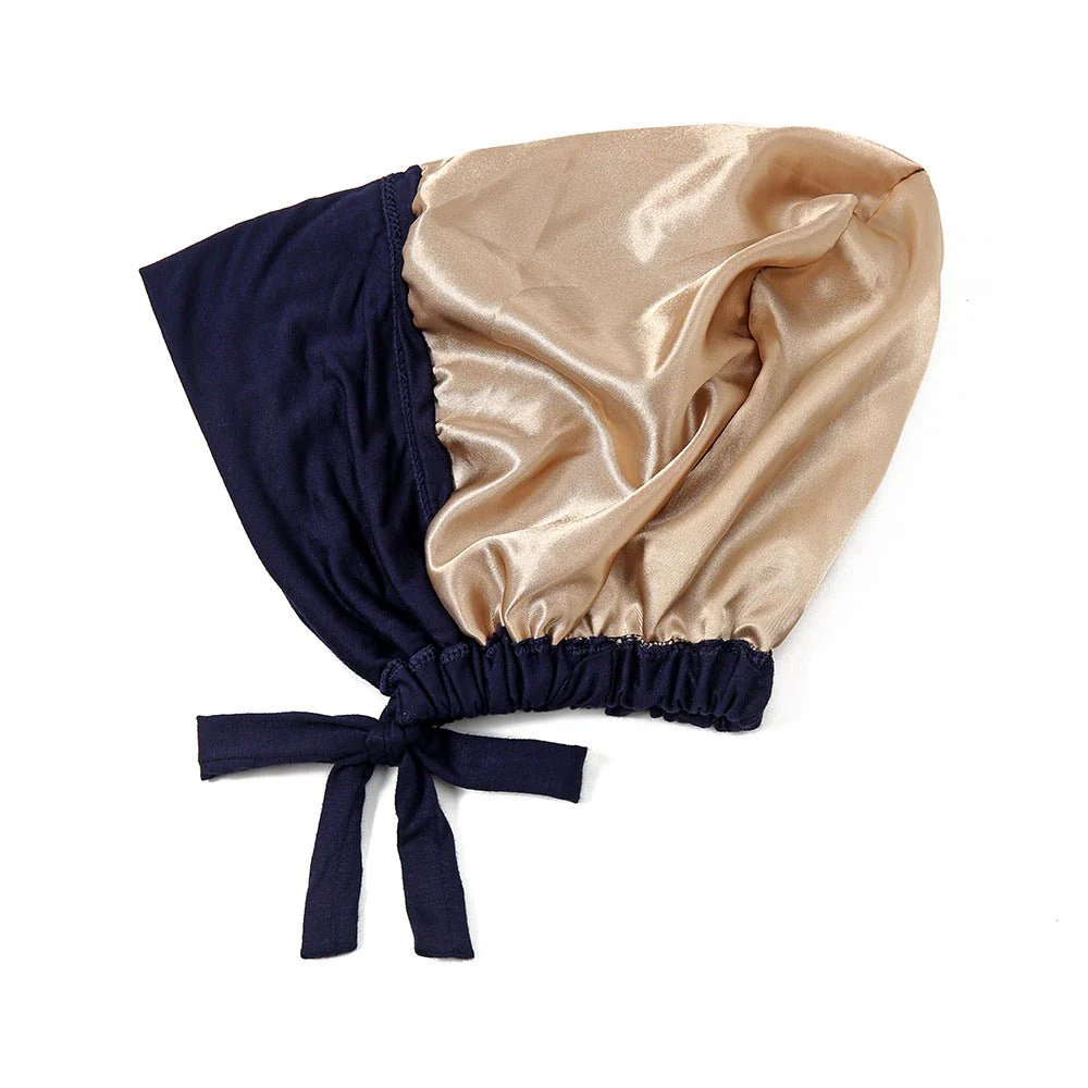 Lightweight Double Layered Satin-lined Undercap for Hijab - Comfortable and Breathable (MH023) - Image 8