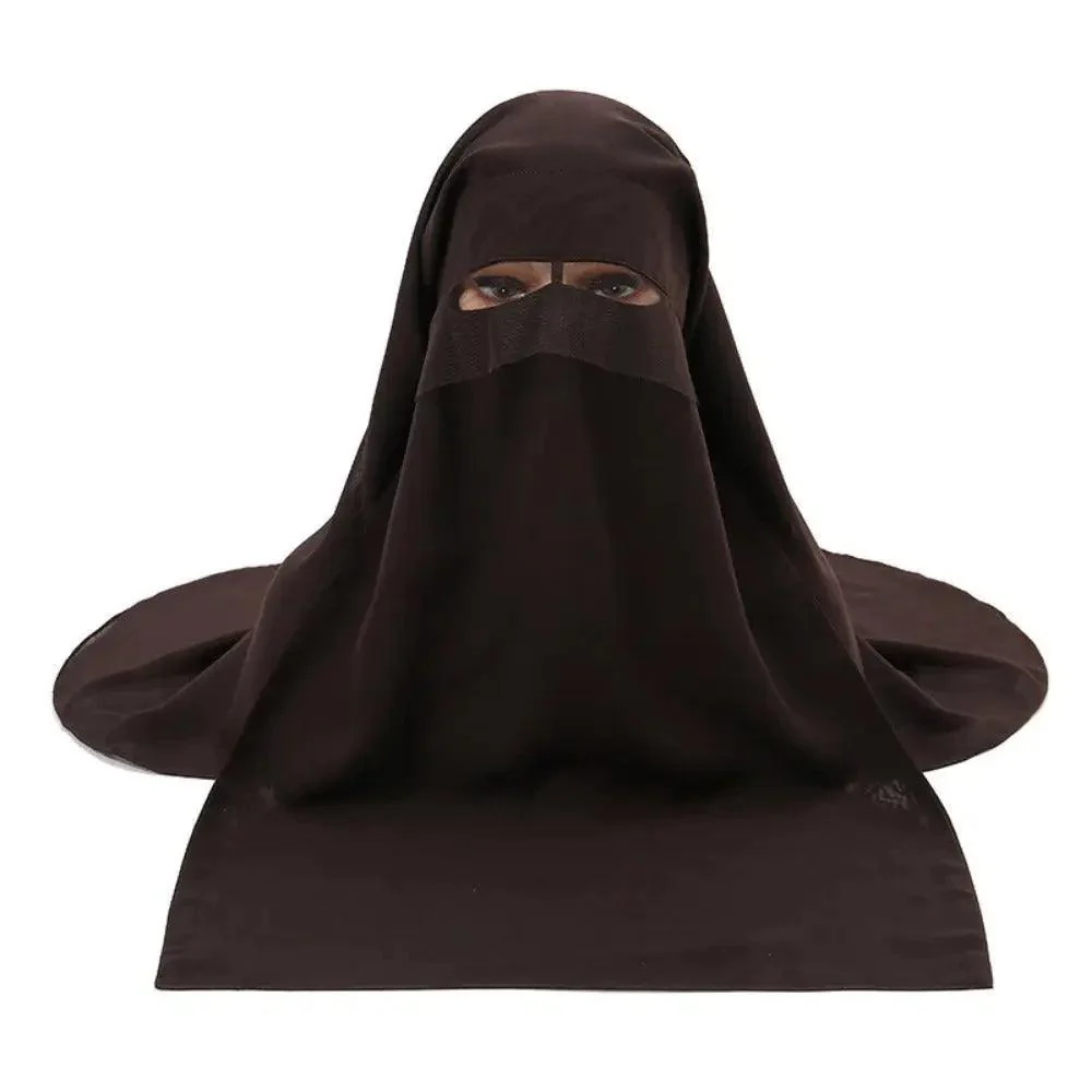 Face Veil Niqab Set (MH033) - Image 12