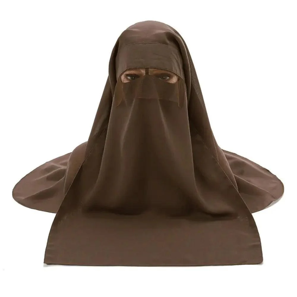 Face Veil Niqab Set (MH033) - Image 13