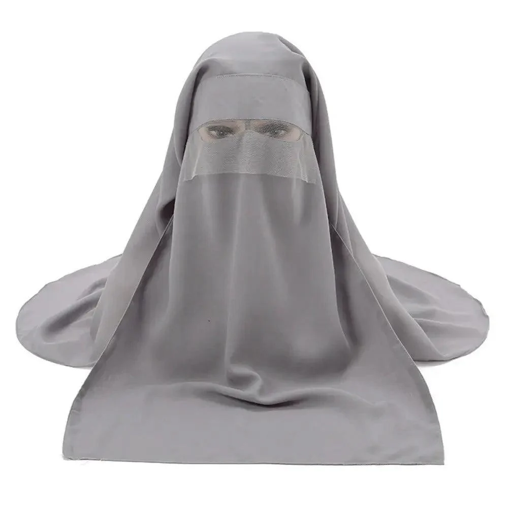 Face Veil Niqab Set (MH033) - Image 17