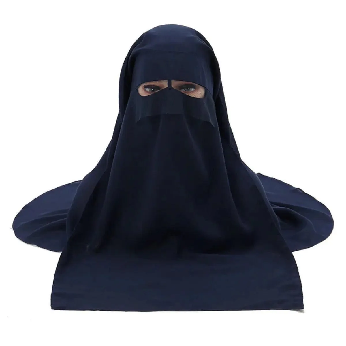 Face Veil Niqab Set (MH033) - Image 6