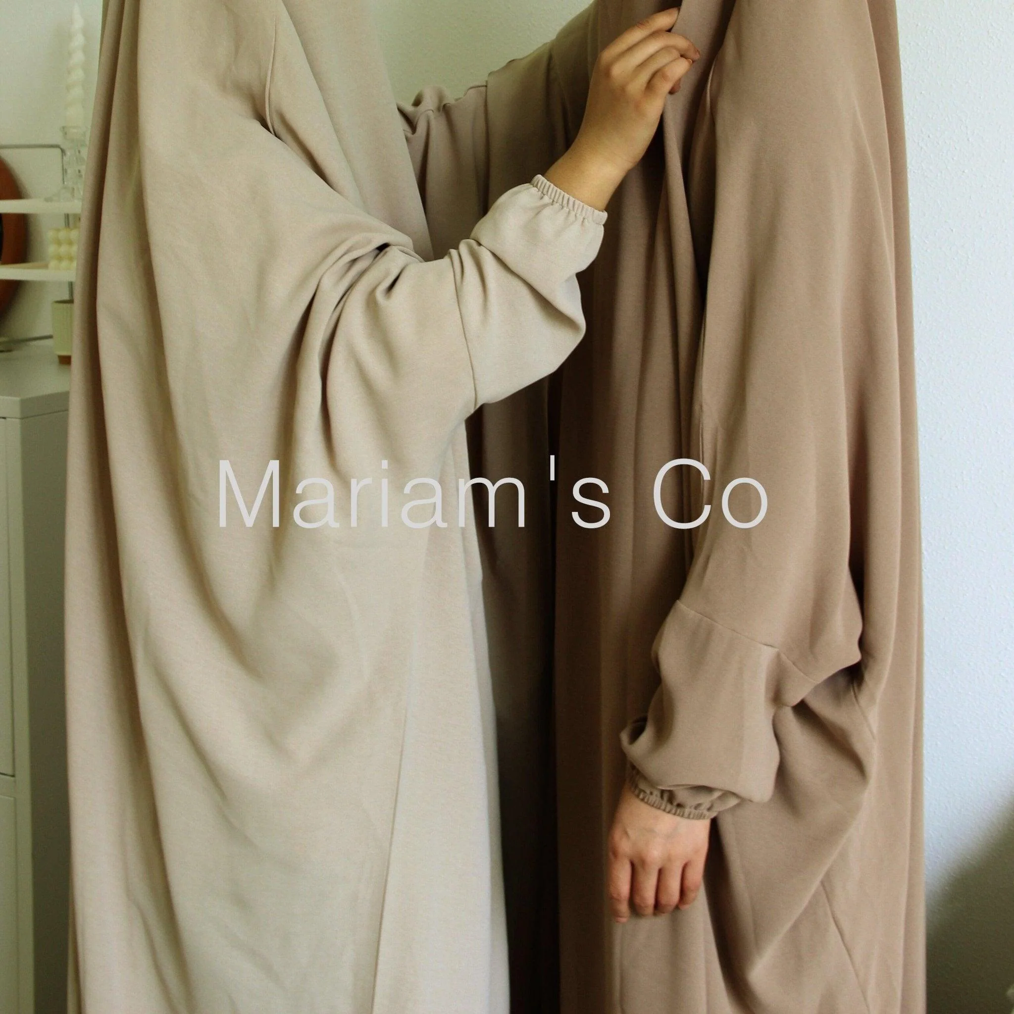 MJ0055 Viscose Niqab Attached 1-Piece Jilbab - Image 8