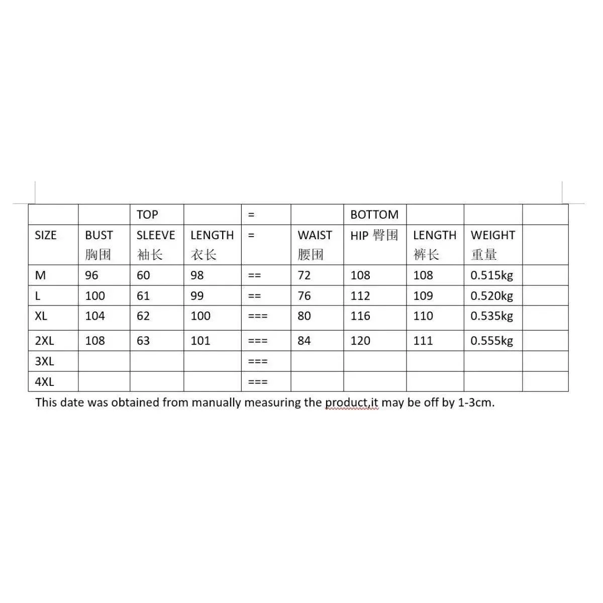 Long Sleeve Shirt and Pants Suit (MOA023) - Image 6