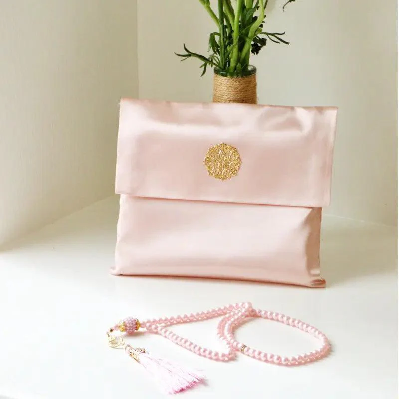 Luxury Prayer Mat and Tasbeeh Set (MR048) - Image 11